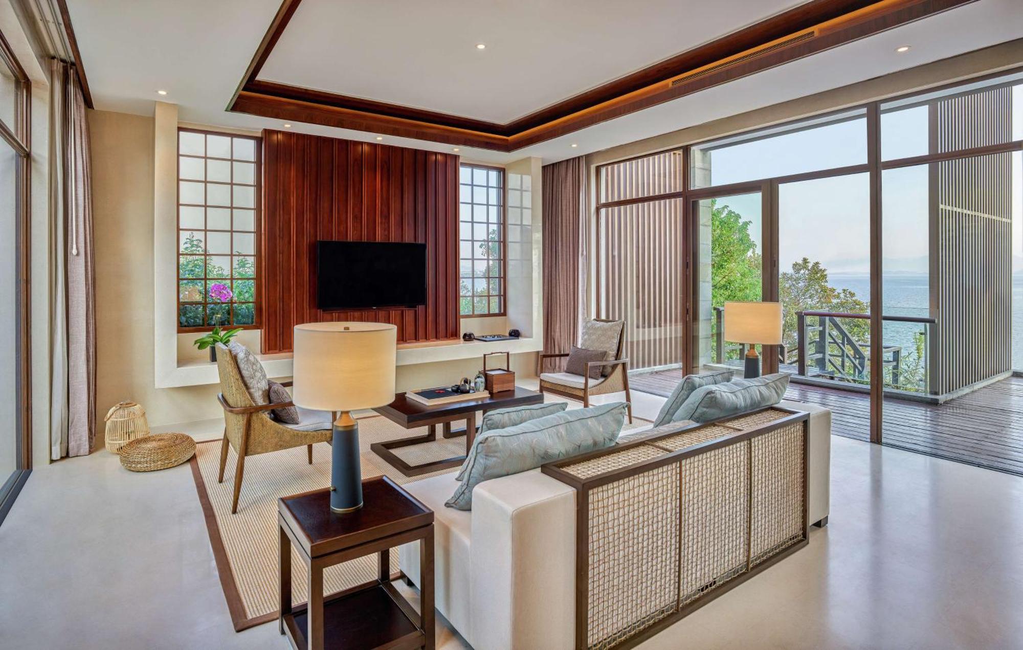 ลูซาน เวสต์ซี รีสอร์ต คูริโอ คอลเลคชั่น บาย ฮิลตัน Hotel Jiujiang  ภายนอก รูปภาพ